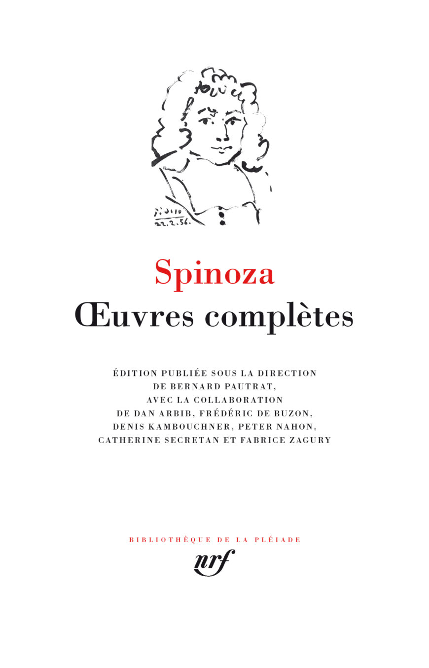 Spinoza. Œuvres complètes